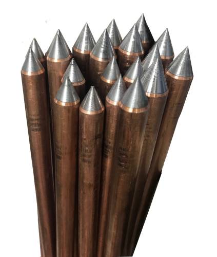 1.5 Metre Bakır Giydirme Topraklama Çubuğu - 0