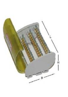 4 Kutuplu Dağıtım Ünitesi 2+8 (6,5x9 mm 80A.)