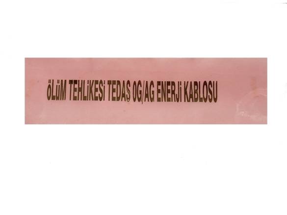 TEDAŞ Tipi İkaz Şeridi - 0